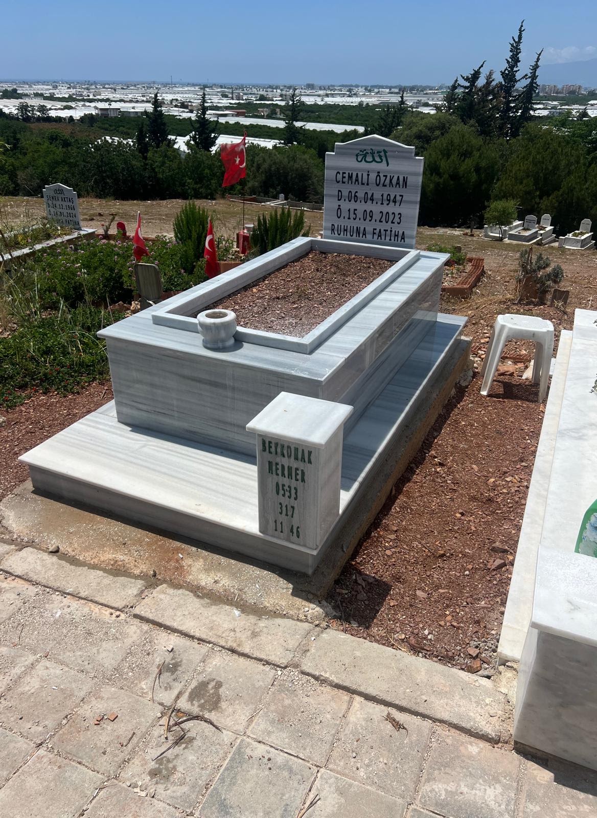 Antalya mezar taşı modeli