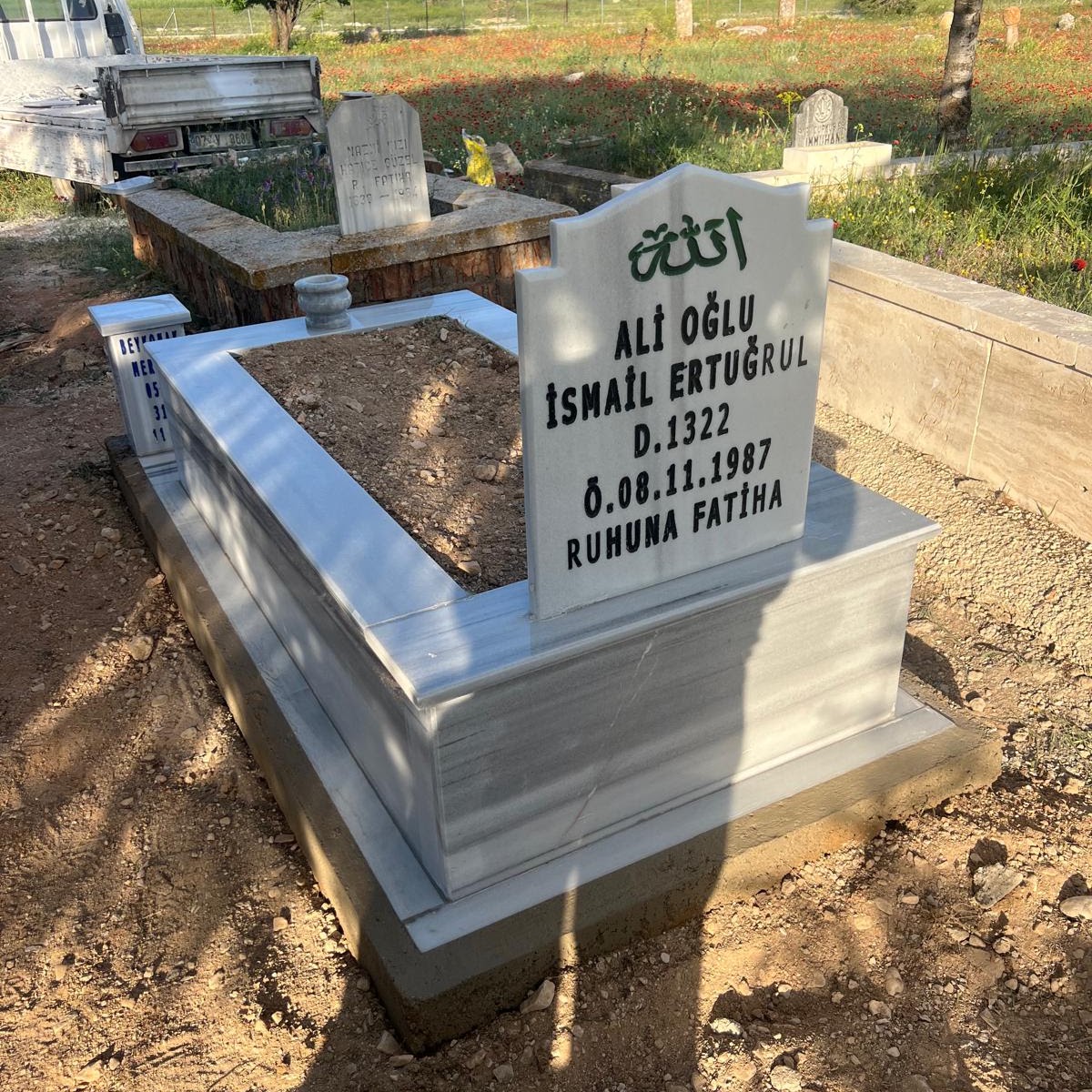 Antalya mezar taşı modeli