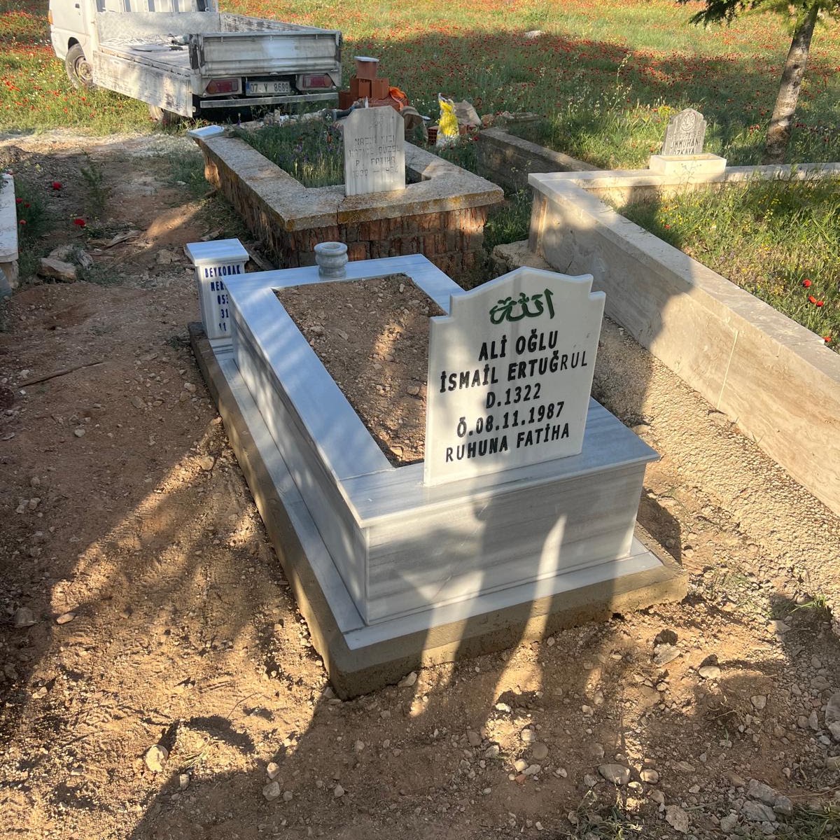 Antalya mezar taşı modeli