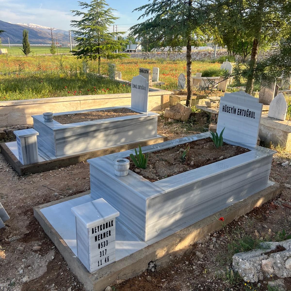 Antalya mezar taşı modeli