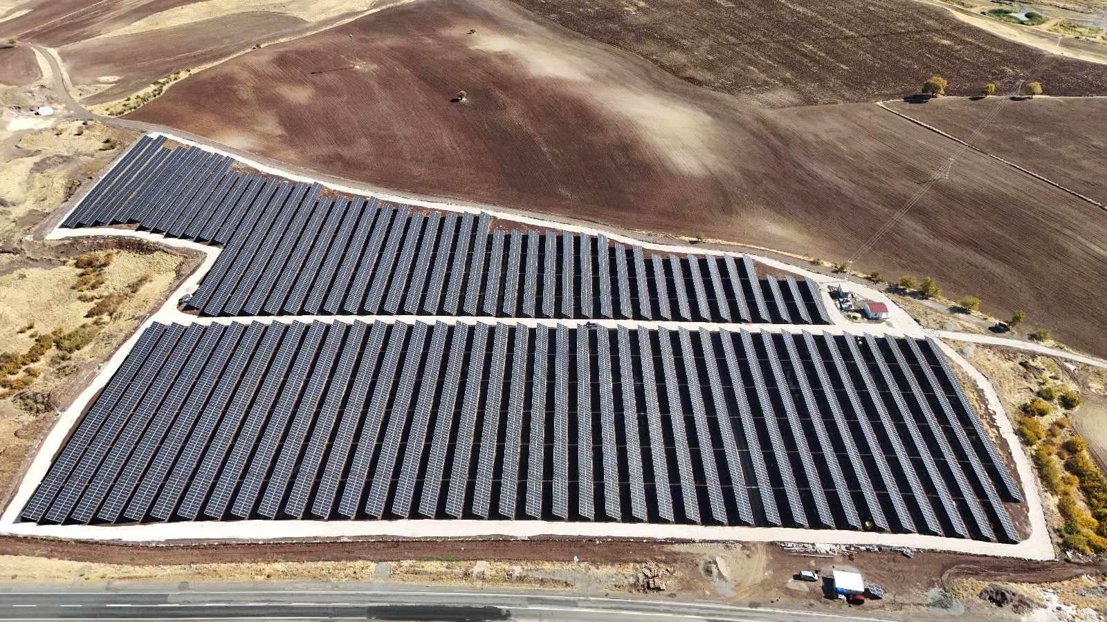 Nexsan Enerji referans projesi - Elazığ Kovancılar — 6,5 MWp GES Sahası
