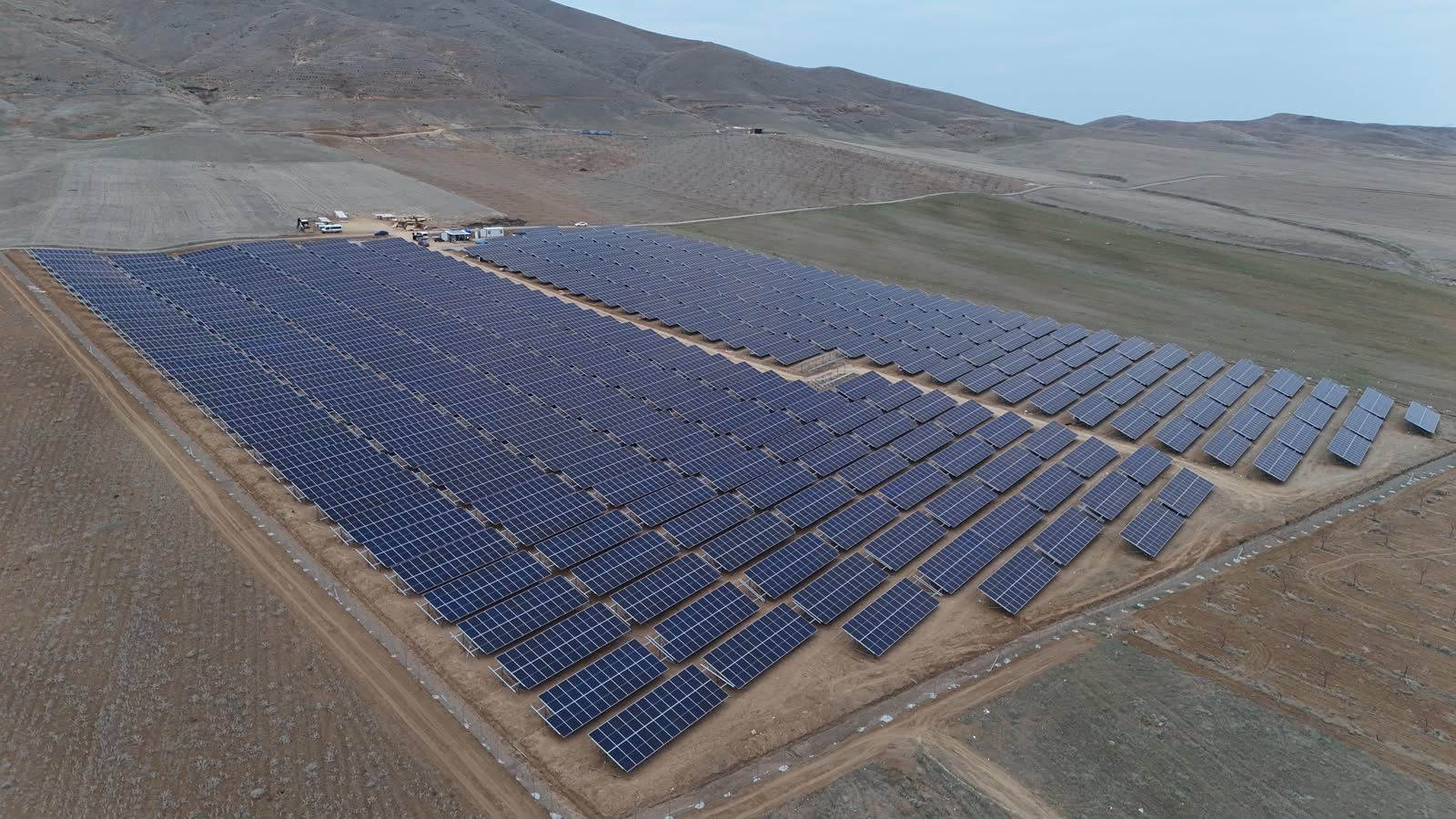 Nexsan Enerji'nin Malatya Battalgazi'de tamamladığı 5,5 MWp GES sahası