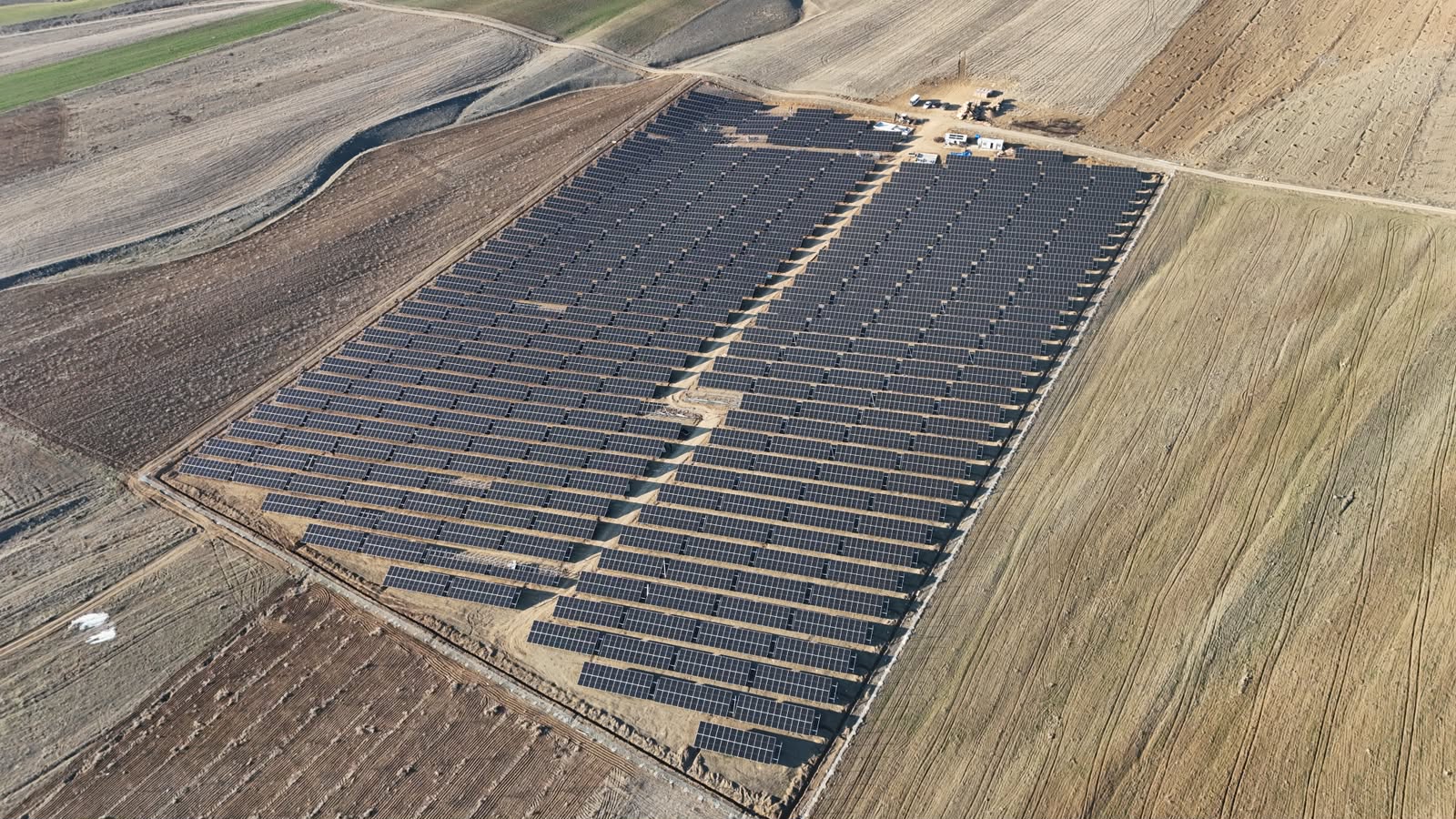 Nexsan Enerji referans projesi - Malatya Battalgazi — 5,5 MWp GES Sahası
